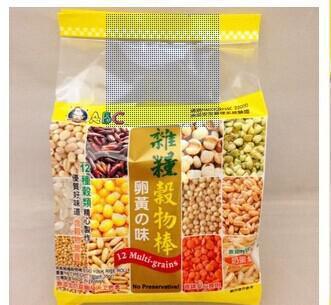 【台湾进口膨化食品 ABC牌 谷物活力棒 蛋黄味糙米卷 180】价格_厂家_图片 -
